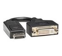 Eaton DisplayPort vers DVI Adapter Cable Converter Extender, mâle-à-femelle, résolution 1080p à HD, port displayPort ++ double mode, câble de 15,24cm (P134-000)
