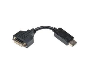 Eaton Tripp Lite DisplayPort vers DVI Adapter Cable Converter Extender, mâle-à-Femelle, résolution 1080p à HD, câble de 15, 24cm, Garantie de 3 Ans (P134-000)