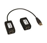 Eaton Tripp Lite Series 1-Port USB Over Cat5/Cat6 Extender Video Transmitter Receiver 150' - Câble de rallonge USB - USB - plus de CAT 5/6 - USB de type A 4 broches / USB de type A 4 broches -...