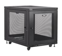 Eaton Tripp Lite Series 12U Rack Enclosure Server Cabinet Doors & Sides 300lb Capacity - Rack armoire - noir - 12U - 19