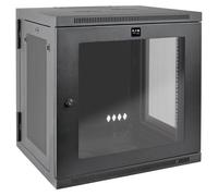 Eaton Tripp Lite Series 12U Wall Mount Rack Enclosure Server Cabinet Hinged Deep Acrylic Window - Rack armoire - montable sur mur - noir - 12U - 19