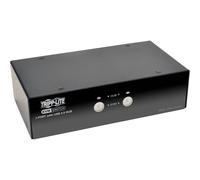 Eaton Tripp Lite series 2-Port DisplayPort KVM Switch w/Audio, Cables and USB 3.0 SuperSpeed Hub - Commutateur écran-clavier-souris/audio/USB - 2 x KVM / audio / USB - 1 utilisateur local - de...