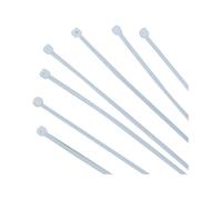 Eaton Tripp Lite Series 7.5in Nylon Cable Ties Cable Management 40lbs Strength 100-pack 100pc 7.5" - Attache câble - 19.1 cm - gris (pack de 100)