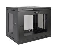 Eaton Tripp Lite Series 9U Wall Mount Rack Enclosure Server Cabinet w/ Acrylic Glass Front Door - Rack armoire - montable sur mur - noir - 9U - 19