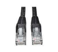 Eaton Tripp Lite Series Cat6 Gigabit Snagless Molded (UTP) Ethernet Cable (RJ45 M/M), PoE, Black, 6 ft. (1.83 m) - Cordon de raccordement - RJ-45 (M) pour RJ-45 (M) - 1.83 m - UTP - CAT 6 - IEEE...