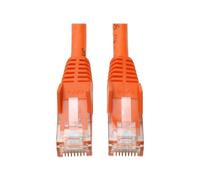Eaton Tripp Lite Series Cat6 Gigabit Snagless Molded (UTP) Ethernet Cable (RJ45 M/M), PoE, Orange, 7 ft. (2.13 m) - Cordon de raccordement - RJ-45 (M) pour RJ-45 (M) - 2.1 m - UTP - CAT 6 -...