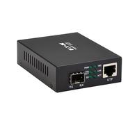 Eaton Tripp Lite Series Convertisseur de média Ethernet SFP+ vers RJ45 10 Go - Compatible 850 nm et 1310 nm, jusqu'à 80 km