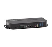 Eaton Tripp Lite series DisplayPort USB KVM Switch 2-Port 4K 60Hz HDR DP 1.4 USB Cables - Commutateur écran-clavier-souris/audio/USB - 2 x KVM / audio / USB - 1 utilisateur local - de bureau