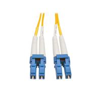 Eaton Tripp Lite Series Duplex Singlemode 9/125 Fiber Patch Cable (LC/LC), 2M (6 ft.) - Cordon de raccordement - mode unique LC (M) pour mode unique LC (M) - 2 m - fibre optique - duplex - 9 /...