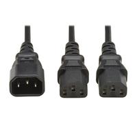 Tripp Lite Series - Répartiteur d'alimentation - IEC 60320 C14 pour power IEC 60320 C13 - 250 V - 10 A - 2 m - noir - Europe