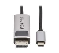 Eaton Tripp Lite Series U444-003-DP8K6 Câble Adaptateur USB-C vers DisplayPort, 0,9 m, 8K @ 60 Hz ou 4K @ 144 Hz, Plug-and-Play, PC/Ordinateur Portable/téléphone, DP 1.4, TB 3, HDR 4:4:4 HDCP 2.3