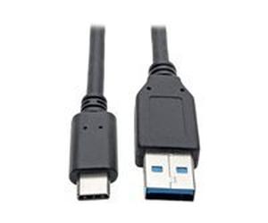 Eaton Tripp Lite Series USB-C to USB-A Cable (M/M), USB 3.2 Gen 1 (5 Gbps), Thunderbolt 3 Compatible, 6 ft. (1.83 m) - Câble USB de type-C - 24 pin USB-C pour USB type A - 1.8 m
