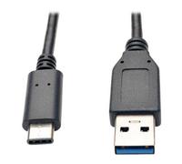 Tripp Lite U428-C03-G2 câble USB USB 3.2 Gen 2 (3.1 Gen 2) 0,9 m USB A USB C Noir
