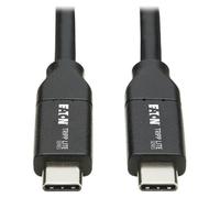 Eaton Tripp Lite Series USB Type C to USB C Cable USB 2.0 5A Rating USB-IF Cert M/M USB Type C 2M - Câble USB - USB-C (M) pour USB-C (M) - Thunderbolt 3 / USB 2.0 - 20 V - 5 A - 2 m -...