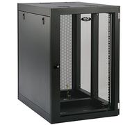 Eaton Tripp Lite SmartRack 18U Armoire/Coffret Mural(e) latérale Robuste à Profondeur Serveur, Profil Bas (Noir) (SRW18UHD)