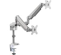 Tripp Lite Support double-écran DDR1732DAL 13"–34" (9 kg) Fixation pince/œillet Ports USB et audio