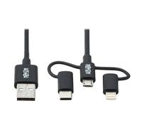 Eaton Câble de synchronisation et de charge Tripp Lite M101-006-LMC-BK USB-C 1,8 m Noir