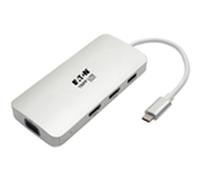 Tripp Lite USB C Docking Station w/ USB-A Hub, 2x