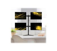 EATON TRIPPLITE Quad-Display Desktop Monitor Stand for 13inch to 27inch Flat-Screen Displays