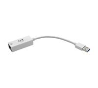 EATON TRIPPLITE USB 3.0 to Gigabit Ethernet NIC Network Adapter 10/100/1000Mbps White