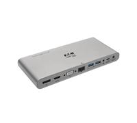 Eaton Station d'accueil USB-C U442-DOCK4-INT – Triple affichage 4K, PD 100W, GbE