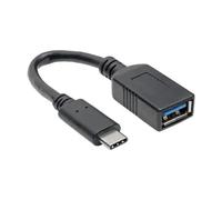 USB Type-C to USB Type-A Adapter Cable, M/F, 3.1, Gen 1, 5 Gbps, USB-IF, 6 in. - Thunderbolt 3 - Adaptateur USB - 24 pin USB-C (M) pour USB type A