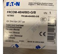 Eaton Interrupteur différentiel sensible FRCDM-40/4/003-G/B 4 pôles 40 A 0.03 A 240/415 V