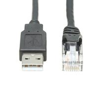 Tripp Lite Câble console U009-015-RJ45-X – Cisco compatible, USB 2.0, 4,57 m, Noir