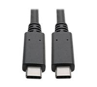 Tripp Lite Câble USB U420-003-G2-5A – USB 3.2 Gen 2 (3.1 Gen 2) USB-C, 0,914 m, Noir