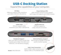 Tripp Lite USB-C Laptop Docking Station - HDMI,
