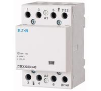 Eaton Z-SCH230/63-40 Contacteur d'installation Tension nominale: 230 V, 240 V Courant de commutation (max.): 63 A 4 NO (T) 1 pc(s)
