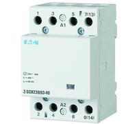 Eaton Z-SCH230/63-40 Contacteur d'installation Tension nominale: 230 V, 240 V Courant de commutation (max.): 63 A 4 NO (T) 1 pc(s)