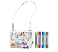 eatsleepdoodle Fairytale Lot de 10 sacs à bandoulière à colorier