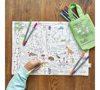 eatsleepdoodle Woodland Kit de peinture de voyage 10 pièces