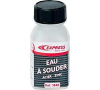 Eau à Souder pour Acier et Métaux en Feuilles - Flacon 30 ml sur Cartonnette - Accessoire pour Fer à Souder - Lampe à Souder - Fer de Couvreur - Chalumeau d'Étanchéité - Pièces de Rechange -EXPRESS