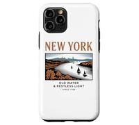 Eau ancienne et lumière agitée de New York Coque pour iPhone 11 Pro