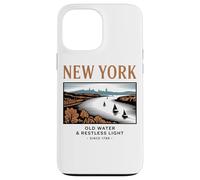 Eau ancienne et lumière agitée de New York Coque pour iPhone 13 Pro Max