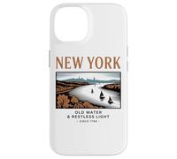 Eau ancienne et lumière agitée de New York Coque pour iPhone 14