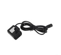 Eau CC sans balais pour circulation submersible 12 V pour fontaines et étangs à poissons, fonctionnement silencieux sous 35 dB, entraînement à faible bruit avec acier inoxydable (DC 5,5 V ~ 12 V)