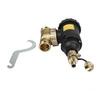 Eau Chaude DN25 Laiton Magnétique Anti-Calcaire Eau Chaude(DN20-3/4 female) | Boîtier laiton pour robuste, anneau magnétique amovible, attire impuretés ferreuses, connexion DN25