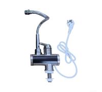 Eau chaude numérique LED pour robinet pour chauffage instantané de salle de | Chauffage rapide 3 kW - LED pour affichage de la température - Plage de 25 à 50 °C - Corps en acier inoxydable - Utilisation