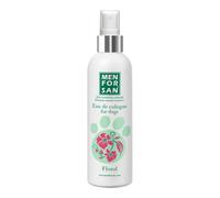 MENFORSAN Eau de toilette pour chien : Floral : Parfum intense et rafraîchissant : Effet désodorisant : avec des ingrédients très doux qui n'irritent pas la peau : pH neutre : 125 ml