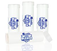 Eau de Javel solide en b ton, anti- claboussures, sans accident et sans parfum, limine les taches et ravive les couleurs (lot de 4)