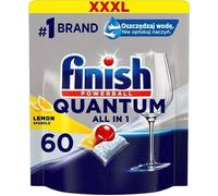 Eau de javel - tablette de javel Finish Capsules Quantum Tout-en-1 60 citron