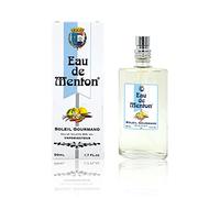 Eau de Menton Soleil Gourmand - Eau de Toilette Citron Vanille, pour femme, Artisan Parfumeur en Côte d'Azur (50ml)