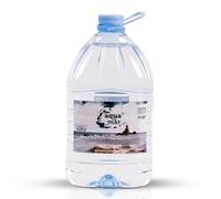 Eau de mer hypertonique 5 litres - Récipient plastique sans bisphénol A et phtalates - Aqua de mer - Multiples avantages - Captée dans le parc naturel de Cabo de Gata - Eau de mer à boire - Vizmaraqua