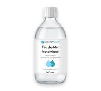 Eau de Mer Isotonique Buvable - 500 ml - Plasma Marin 9‰ - Solution Buvable - Origine France Bretagne - Protocole d’Origine René Quinton - Microfiltrée à Froid 0,20 µm (1, 1 unité, L'unité)
