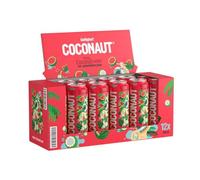 Eau de noix de coco avec jus de pastèque frais