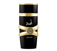 Eau de Parfum ASAD 100ml - Fabriqué à Dubaï Avec Des Notes D’Ananas Tabac Ambre Vanille et Patchouli - Fragrance Oriental Parfait Pour Homme et Femme
