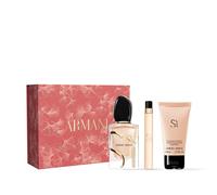 Eau de parfum d'Armani - Coffret Sì - Eau de parfum 50ml + vapo 10ml + Lait pour le corps 50ml - Kapao Parfumerie en ligne française